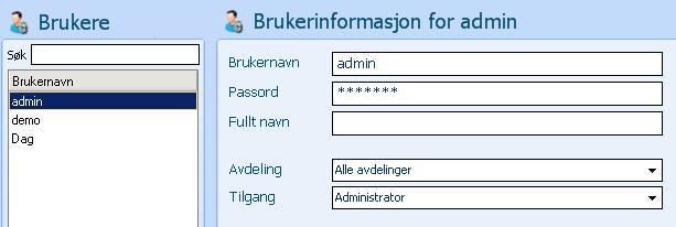 Bruker,skjermdump